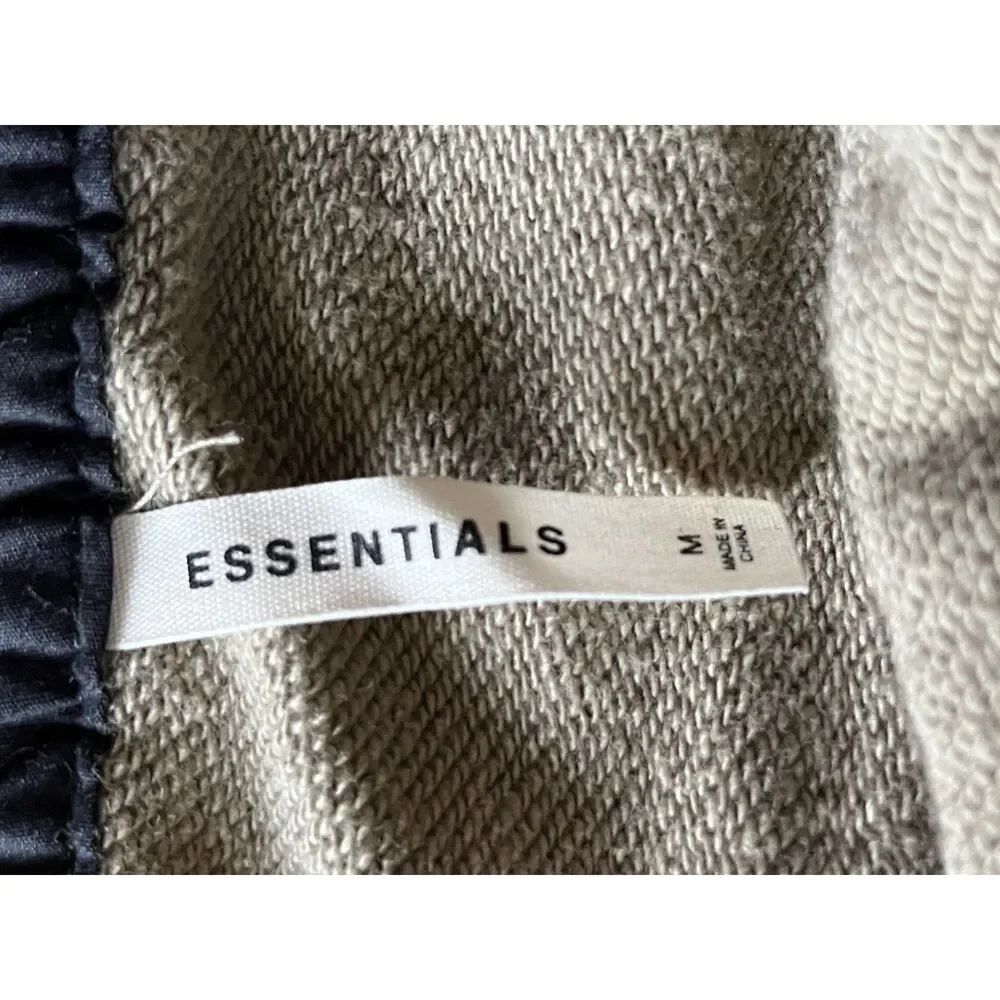Essentials FEAR OF GOD Gray Lounge Jogger Sweat Pants Trousers  Mens Size Medium
